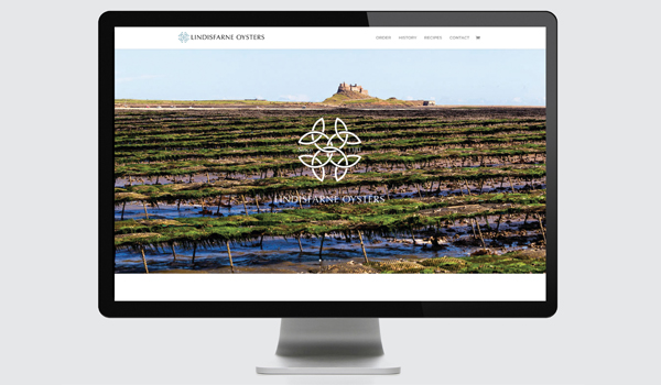 Website Refresh for Lindisfarne Oysters