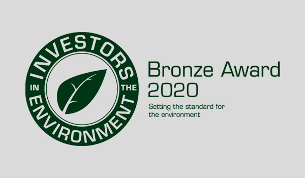 Investors in the Environment Bronze Accreditation